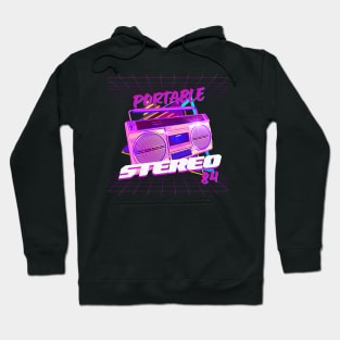 80s Portable Stereo Hoodie